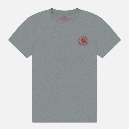 Мужская футболка Fjallraven 1960 Logo, цвет серый