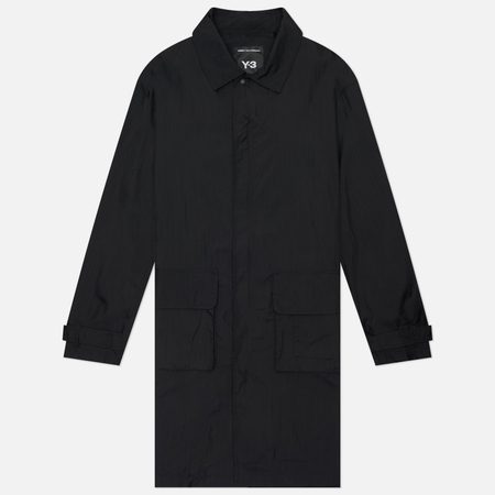 Мужская куртка парка Y-3 Nylon Parka, цвет чёрный