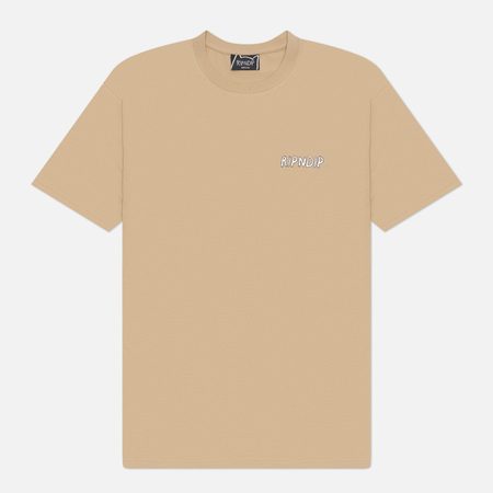 Мужская футболка RIPNDIP Coco Nerm, цвет коричневый