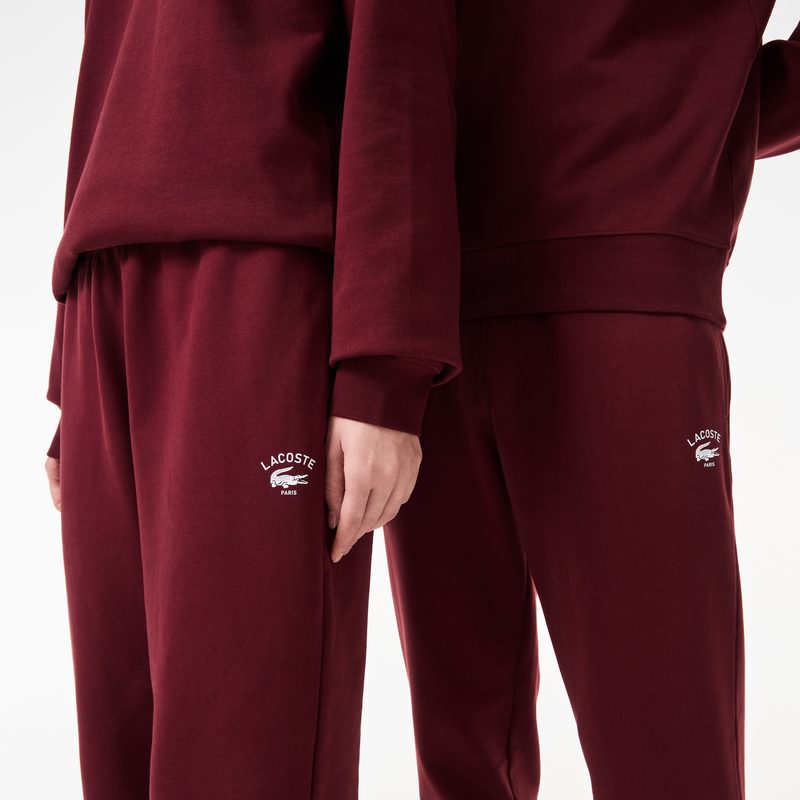 Спортивные хлопковые брюки Lacoste унисекс 4