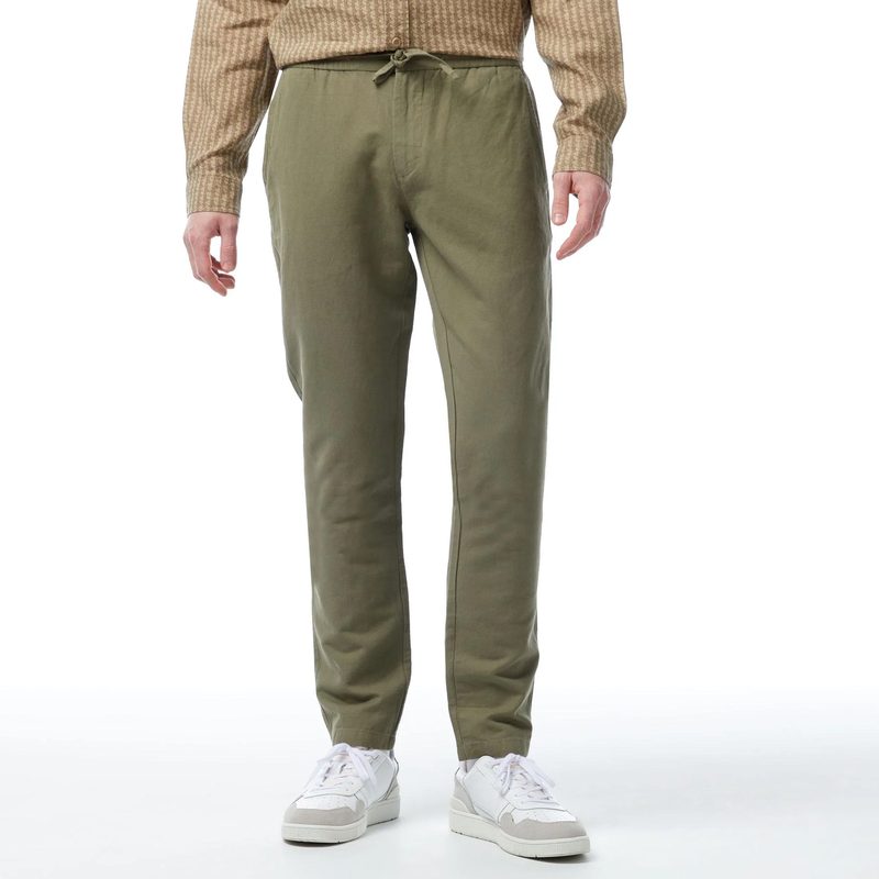 Мужские брюки Lacoste стандартного кроя из смеси льна 3