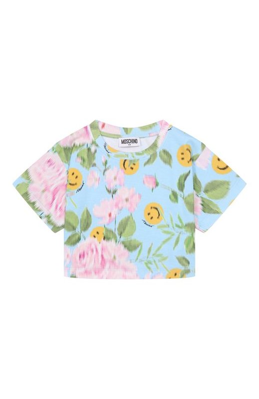 Хлопковая футболка Moschino