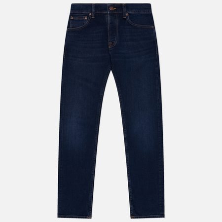Мужские джинсы Nudie Jeans Grim Tim, цвет синий