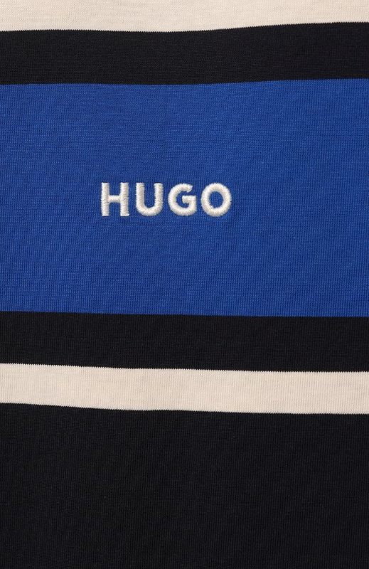 Хлопковая футболка HUGO Blue 5