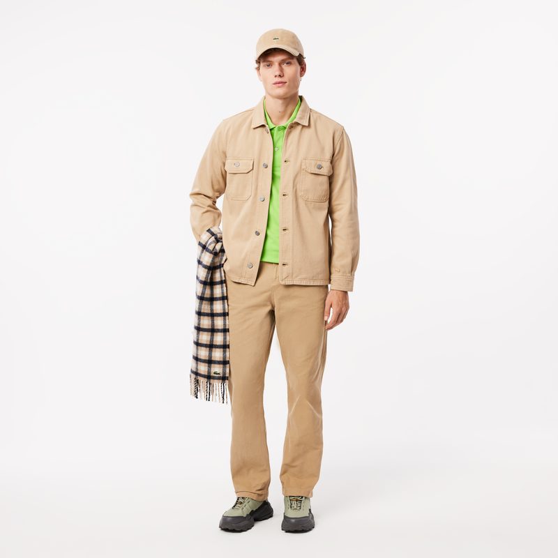 Мужские хлопковые брюки Lacoste свободного кроя 3