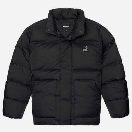 Мужской пуховик Kangol Kangol Standcollar Down, цвет чёрный