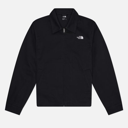 Мужская демисезонная куртка The North Face Twill Collared, цвет чёрный