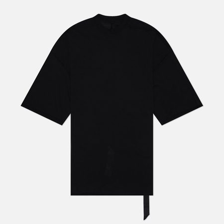 Мужская футболка Rick Owens DRKSHDW Temple Tommy Cotton Gauze Jersey, цвет чёрный