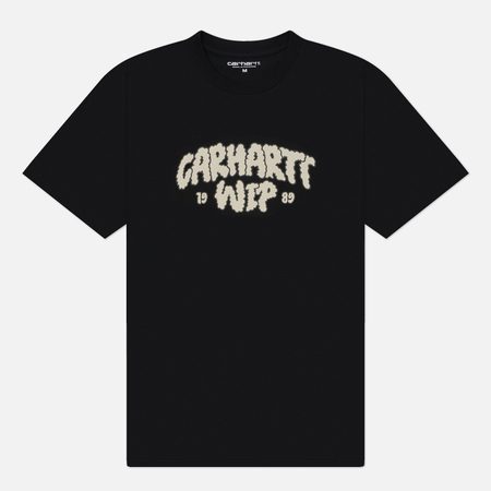 Мужская футболка Carhartt WIP Cloud Script, цвет чёрный