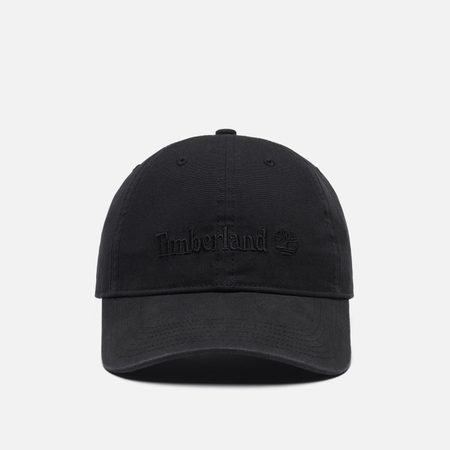 Кепка Timberland Cooper Hill Embroidered Baseball, цвет чёрный