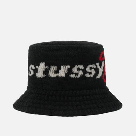 Панама Stussy Knit Stussy Sport, цвет чёрный