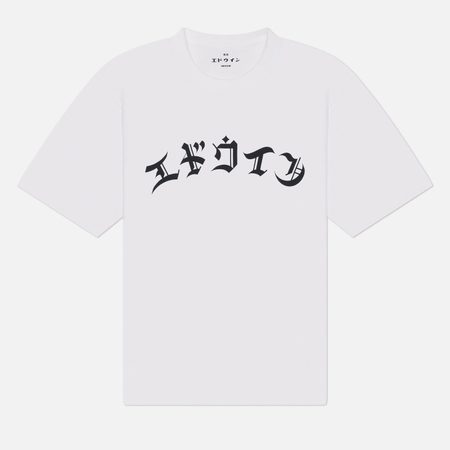 Мужская футболка Edwin High Life Low Levels Oversized, цвет белый