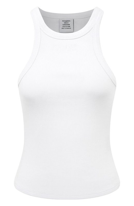 Хлопковая майка VETEMENTS