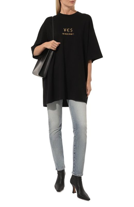 Хлопковая футболка VETEMENTS 2