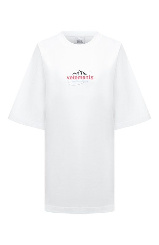 Хлопковая футболка VETEMENTS