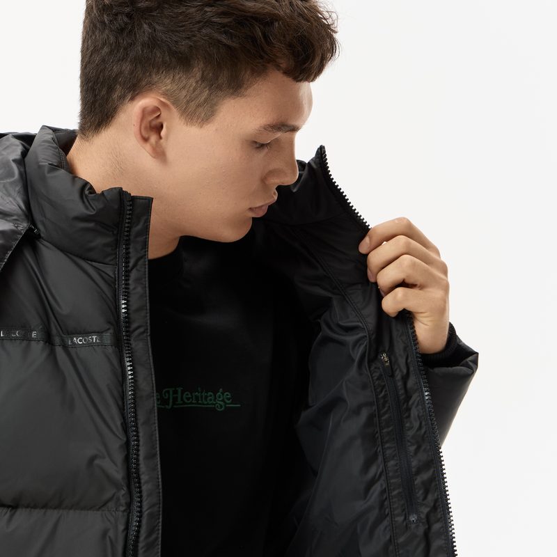 Мужская длинная куртка-пуховик Lacoste 4