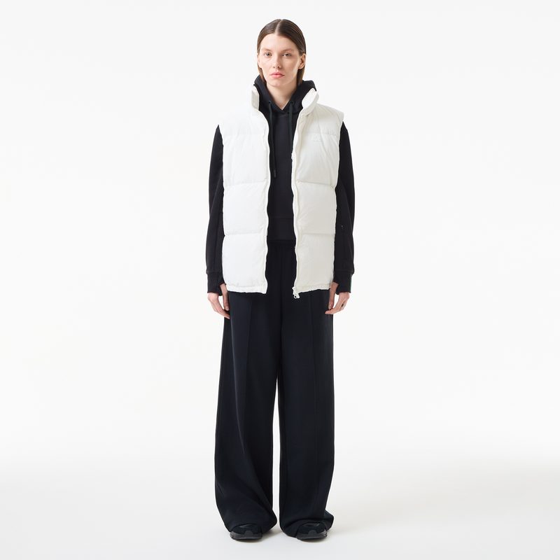 Женский утеплённый жилет Lacoste с капюшоном 5