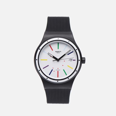 Наручные часы Swatch Sistem Col-Ora, цвет чёрный