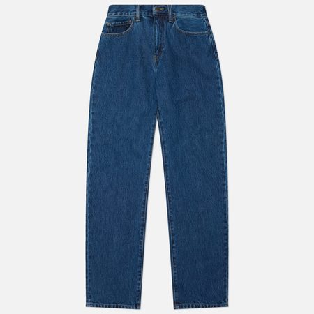 Женские джинсы Carhartt WIP W' Noxon Smith Denim 13.5 Oz, цвет синий