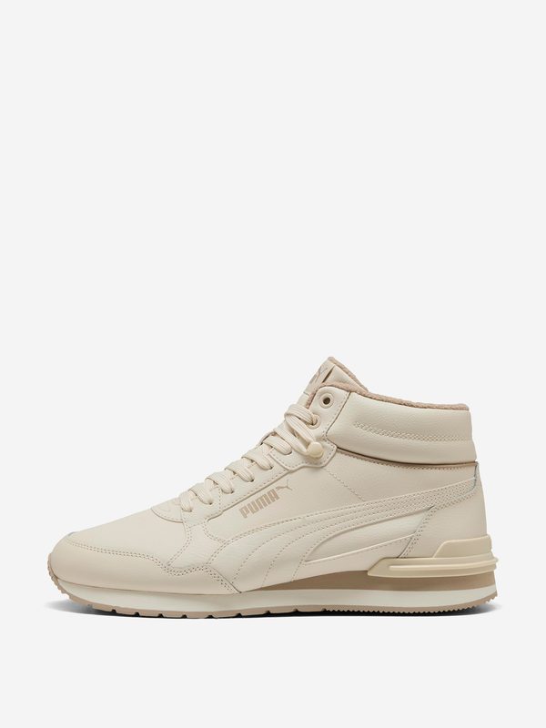 Кроссовки утепленные женские PUMA St Runner V4 Mid, Бежевый