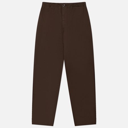 Мужские брюки Norse Projects Ezra Regular Mineral Dyed Fine Twill, цвет коричневый