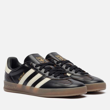 Кроссовки adidas Originals Gazelle Indoor, цвет чёрный