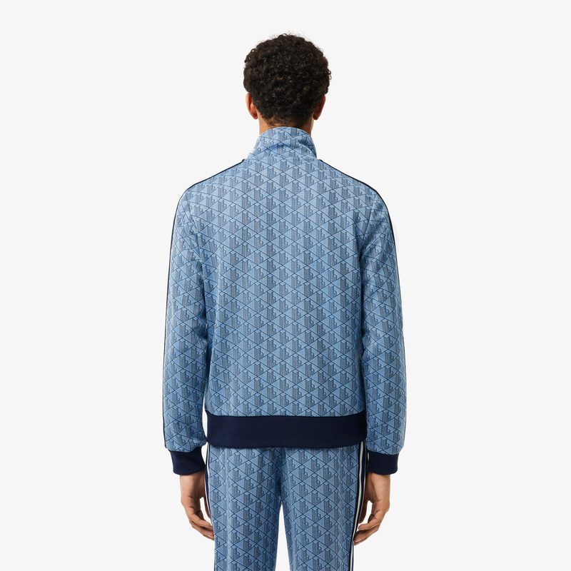 Мужская жаккардовая толстовка Lacoste PARIS с монограммой 2