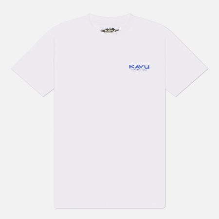 Мужская футболка KAVU True Gradient, цвет белый