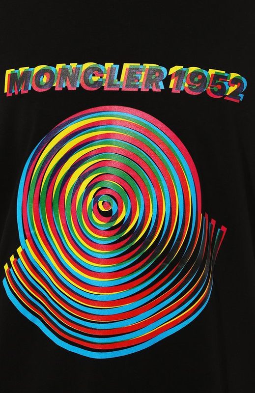 Хлопковая футболка Moncler Genius 5