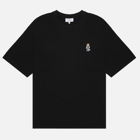 Мужская футболка Maison Kitsune Dressed Fox Comfort, цвет чёрный