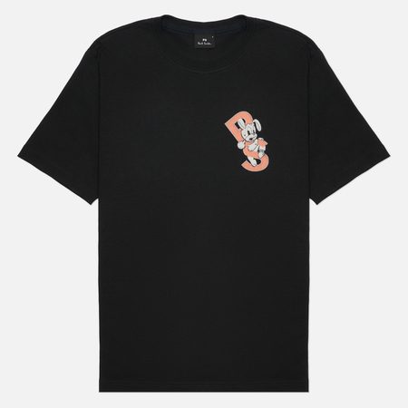 Мужская футболка Paul Smith PS Bunny, цвет чёрный