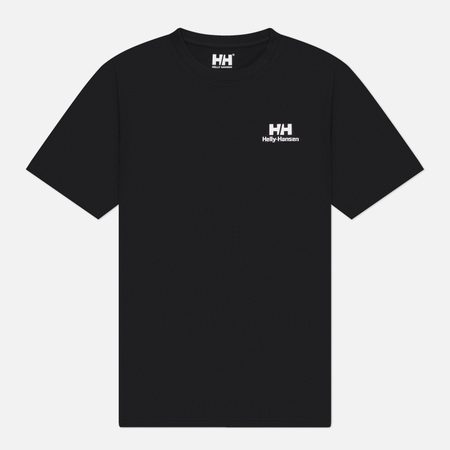 Мужская футболка Helly Hansen Core Graphic 2.0, цвет чёрный