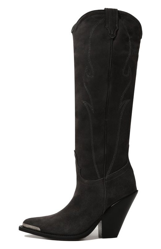 Замшевые казаки Sonora Boots 4