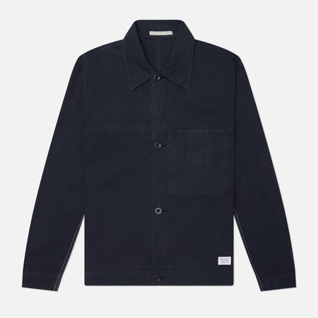 Мужская рубашка Norse Projects Arresskov Compact Cotton, цвет синий