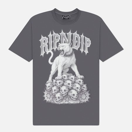 Мужская футболка RIPNDIP Wasteland, цвет серый