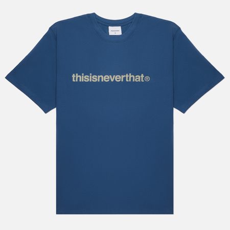 Мужская футболка thisisneverthat T-Logo Ribbed, цвет синий