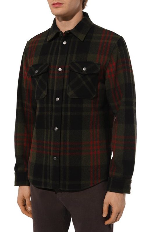 Шерстяная рубашка Woolrich 3