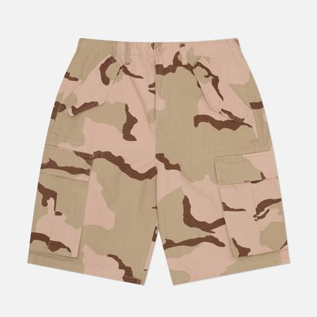 Мужские шорты Stussy Cargo Ripstop, цвет камуфляжный