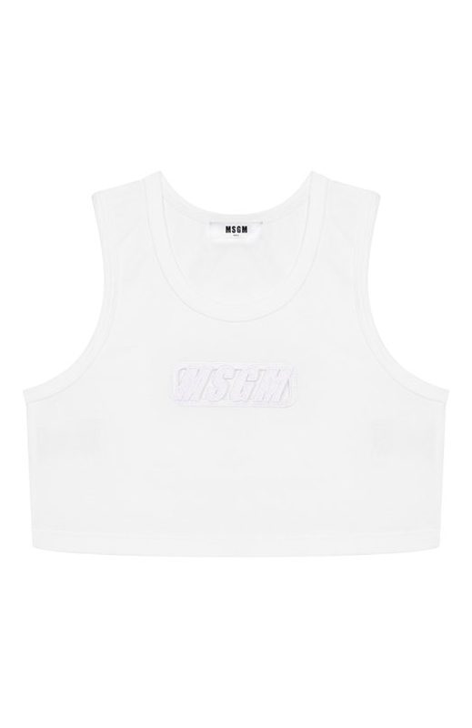 Хлопковый топ MSGM kids