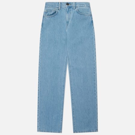 Женские джинсы Carhartt WIP W' Noxon Smith Denim 13.5 Oz, цвет голубой