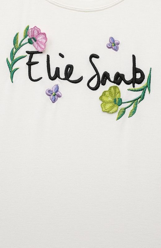 Футболка из вискозы Elie Saab junior 3