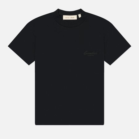 Женская футболка Fear of God ESSENTIALS Classic, цвет чёрный