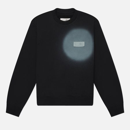 Женская толстовка Maison Margiela MM6 Spray Paint, цвет чёрный