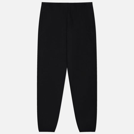 Женские брюки SKIMS Cotton Fleece Classic, цвет чёрный