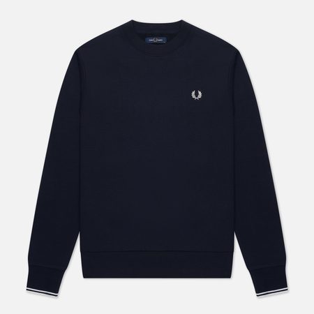 Мужская толстовка Fred Perry Crew Neck, цвет синий