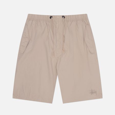 Мужские шорты Stussy Over Nyco, цвет бежевый