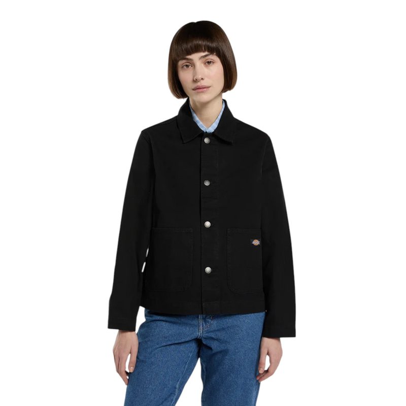 UNLINED CANVAS CHORE JACKET W