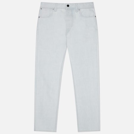 Мужские джинсы Stone Island Indigo Denim-Ultra Bleach Straight 13.5 Oz, цвет голубой