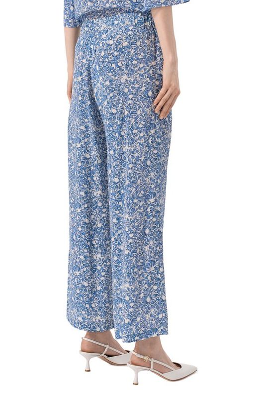 Шелковые брюки Weekend Max Mara 4