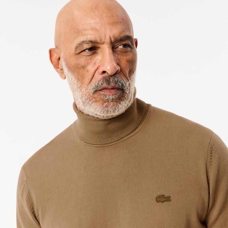 Мужская водолазка Lacoste из мериносовой шерсти 3